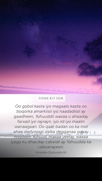 Esteer 8:17 SOM Bible Verse Image