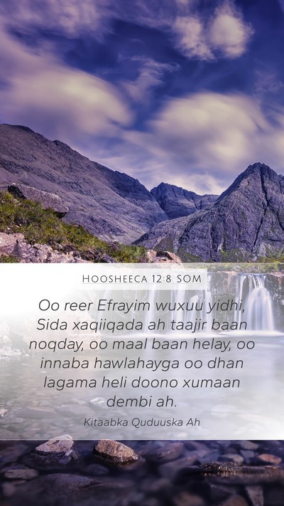 Hoosheeca 12:8 SOM Bible Verse Image