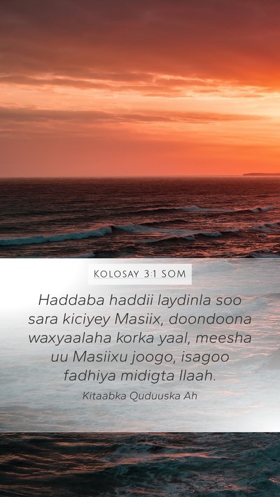Kolosay 3:1 SOM Bible Verse Image