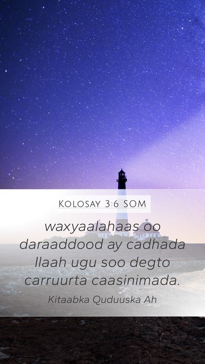Kolosay 3:6 SOM Bible Verse Image
