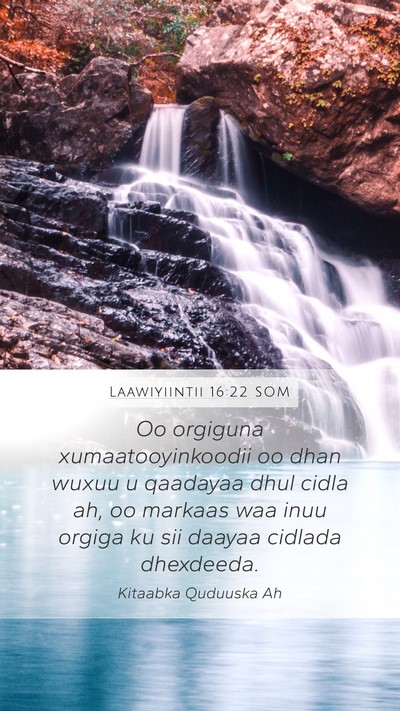Laawiyiintii 16:22 SOM Bible Verse Image