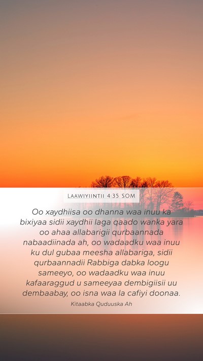 Laawiyiintii 4:35 SOM Bible Verse Image