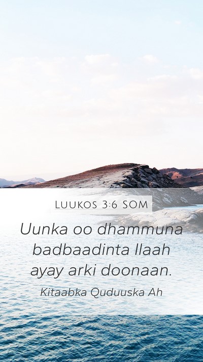 Luukos 3:6 SOM Bible Verse Image