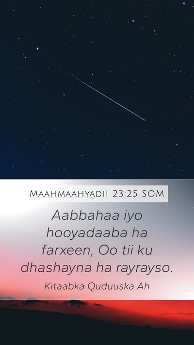 Maahmaahyadii 23:25 SOM Mobile Phone Wallpaper - Aabbahaa iyo hooyadaaba ha farxeen, Oo tii ku - Mobile Bible Verse Wallpaper