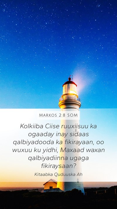 Markos 2:8 SOM Bible Verse Image