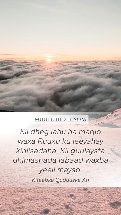 Muujintii 2:11 SOM Bible Verse Image