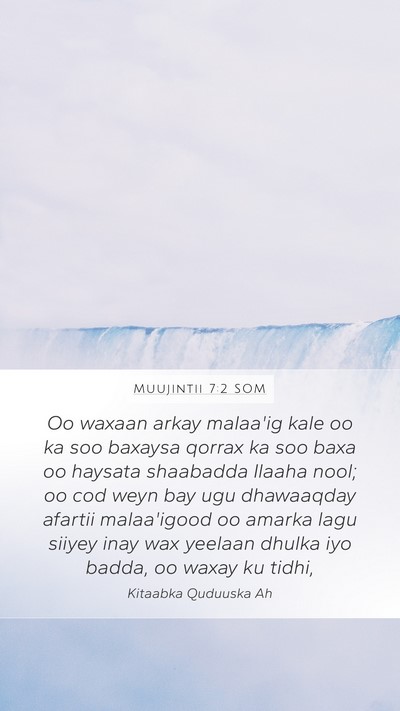 Muujintii 7:2 SOM Bible Verse Image