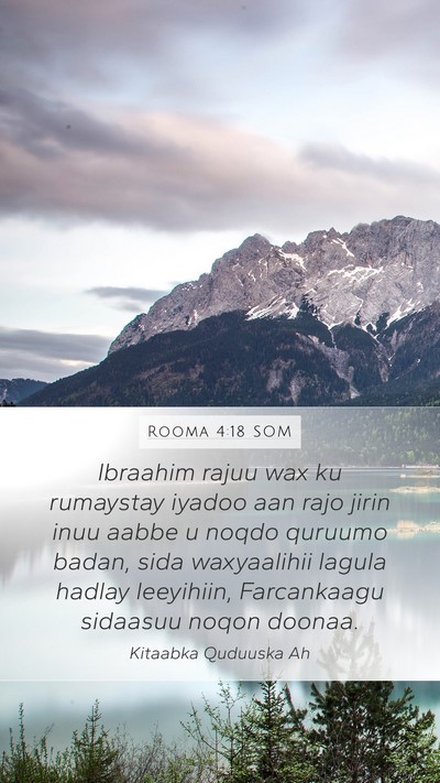 Rooma 4:18 SOM Bible Verse Image