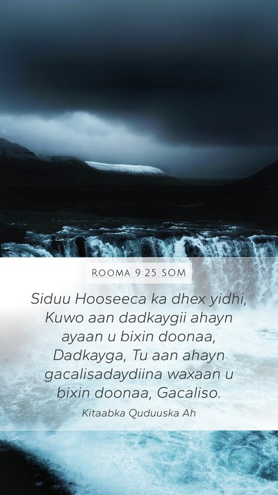 Rooma 9:25 SOM Bible Verse Image