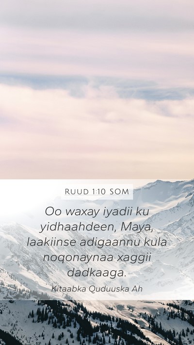 Ruud 1:10 SOM Bible Verse Image