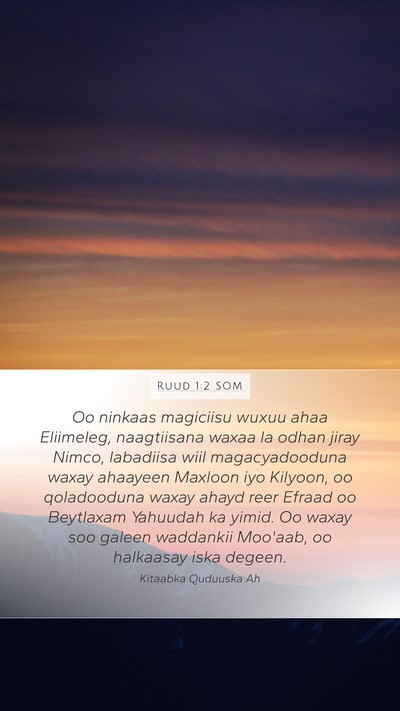 Ruud 1:2 SOM Bible Verse Image