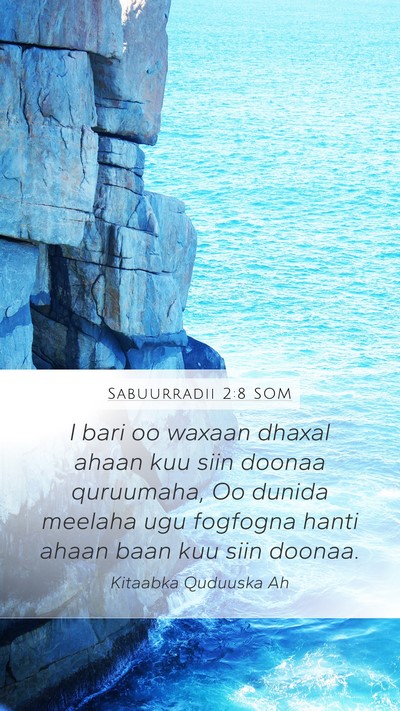 Sabuurradii 2:8 SOM Bible Verse Image