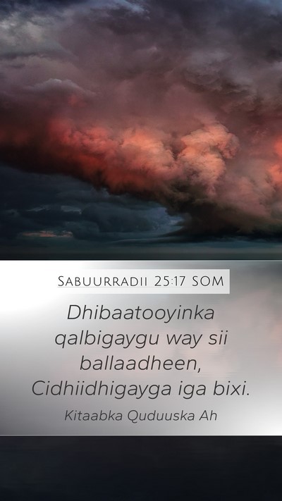 Sabuurradii 25:17 SOM Bible Verse Image