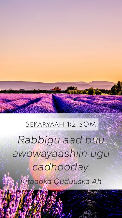 Sekaryaah 1:2 SOM Bible Verse Image
