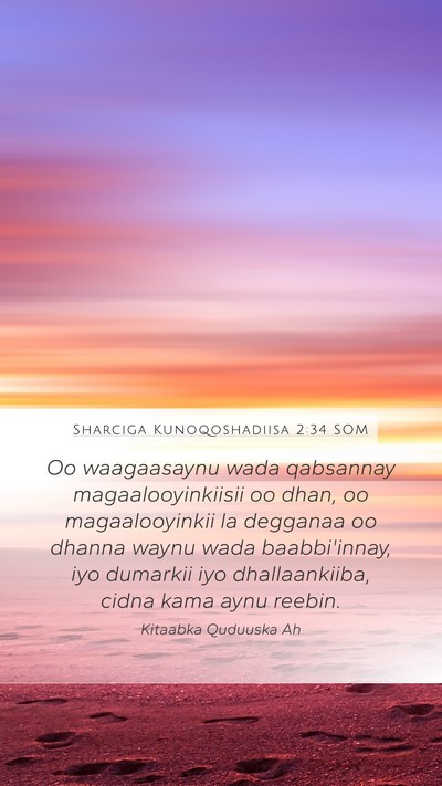 Sharciga Kunoqoshadiisa 2:34 SOM Bible Verse Image