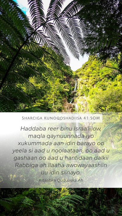 Sharciga Kunoqoshadiisa 4:1 SOM Bible Verse Image