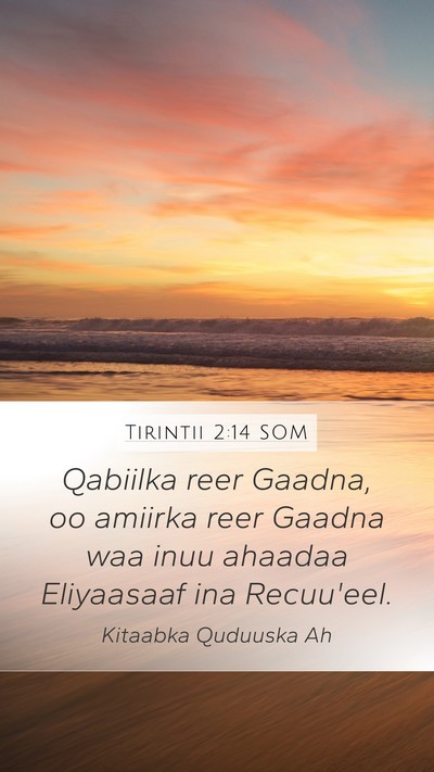 Tirintii 2:14 SOM Bible Verse Image