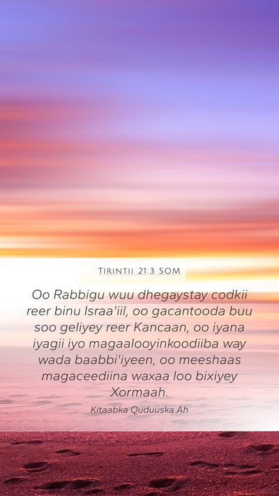 Tirintii 21:3 SOM Bible Verse Image