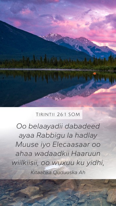 Tirintii 26:1 SOM Bible Verse Image
