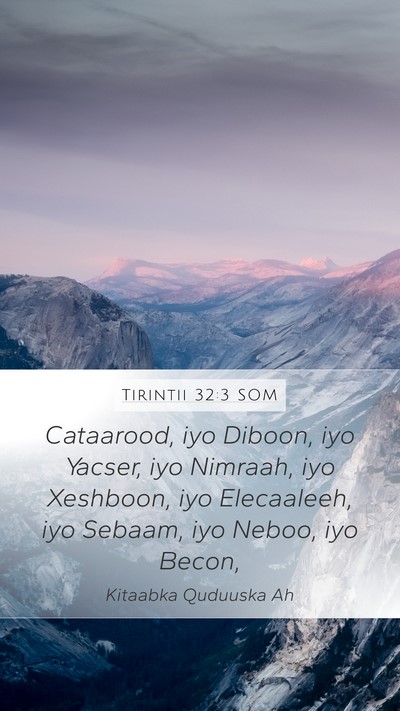 Tirintii 32:3 SOM Bible Verse Image