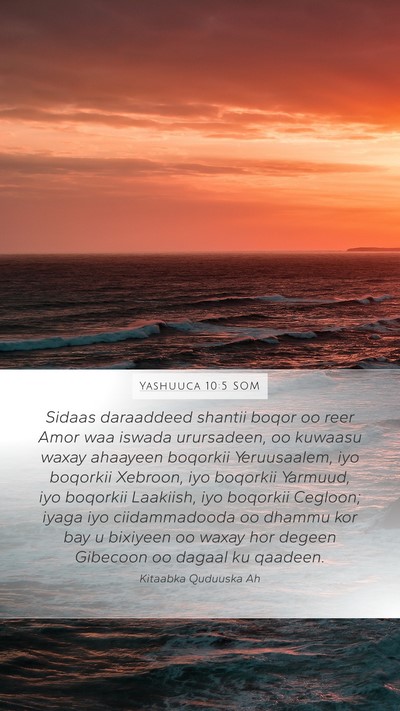 Yashuuca 10:5 SOM Bible Verse Image