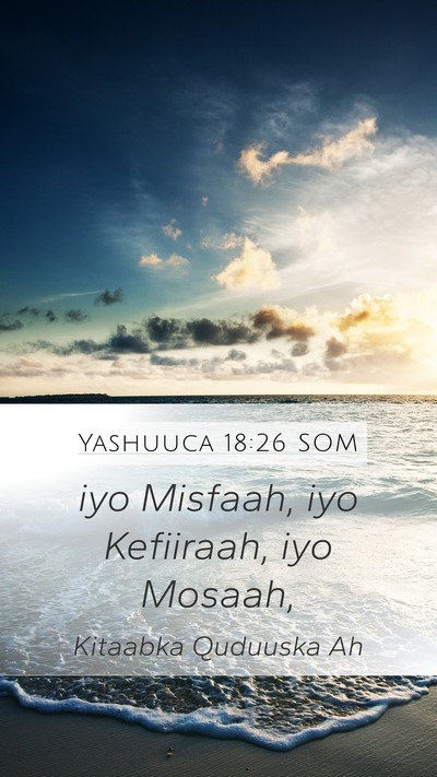 Yashuuca 18:26 SOM Bible Verse Image