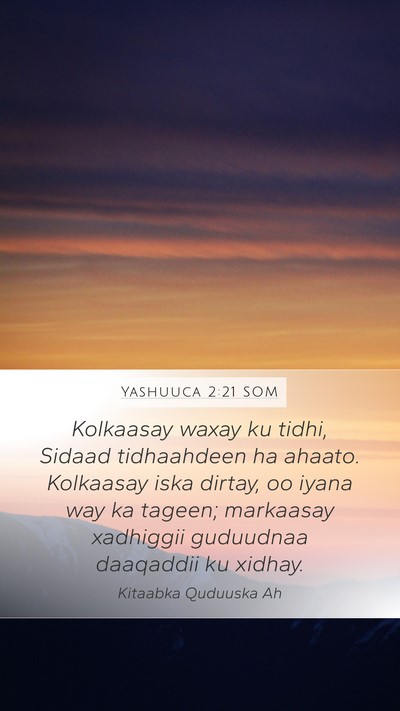 Yashuuca 2:21 SOM Bible Verse Image