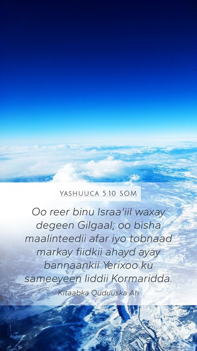 Yashuuca 5:10 SOM Bible Verse Image