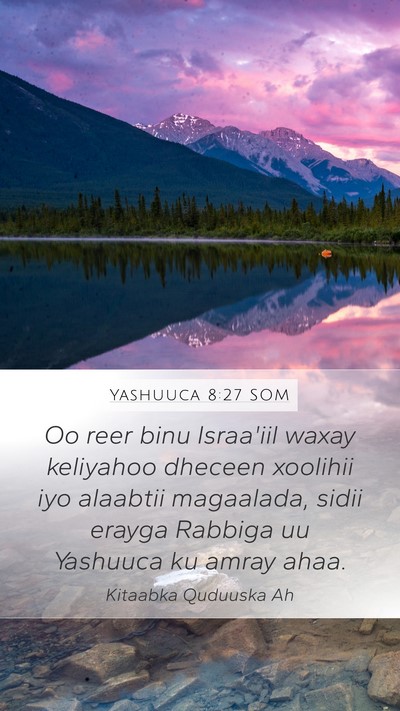Yashuuca 8:27 SOM Bible Verse Image