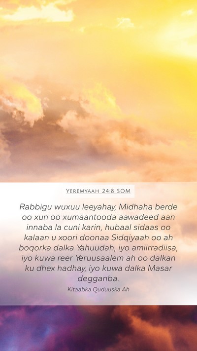 Yeremyaah 24:8 SOM Bible Verse Image