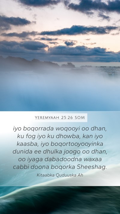 Yeremyaah 25:26 SOM Bible Verse Image