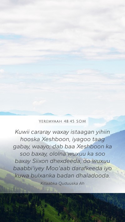 Yeremyaah 48:45 SOM Bible Verse Image