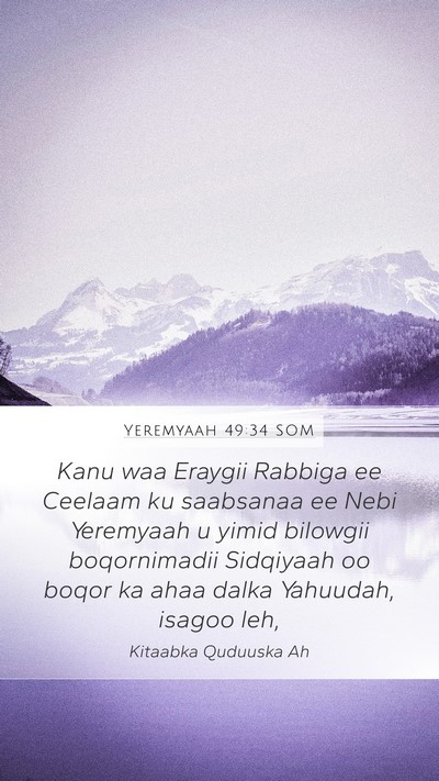Yeremyaah 49:34 SOM Bible Verse Image