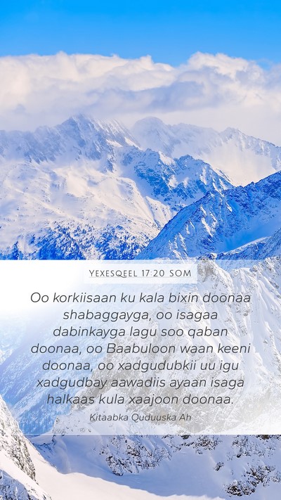 Yexesqeel 17:20 SOM Bible Verse Image