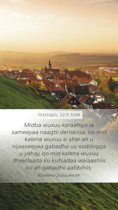 Yexesqeel 22:11 SOM Bible Verse Image
