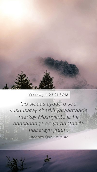 Yexesqeel 23:21 SOM Bible Verse Image
