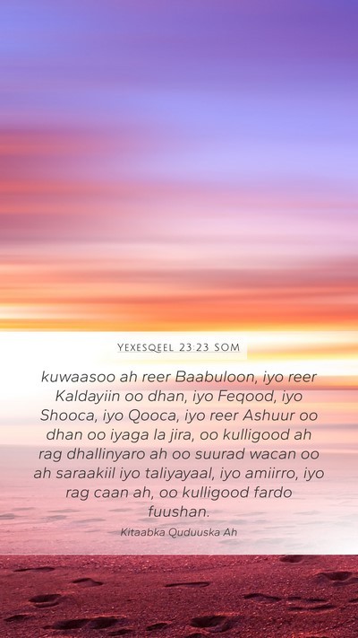 Yexesqeel 23:23 SOM Bible Verse Image