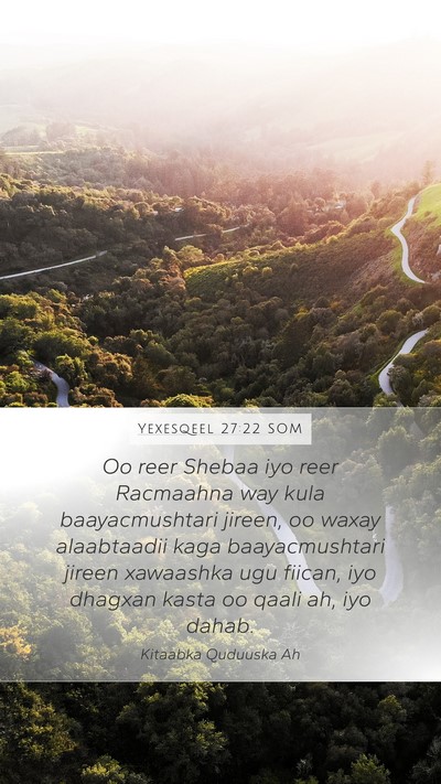 Yexesqeel 27:22 SOM Bible Verse Image