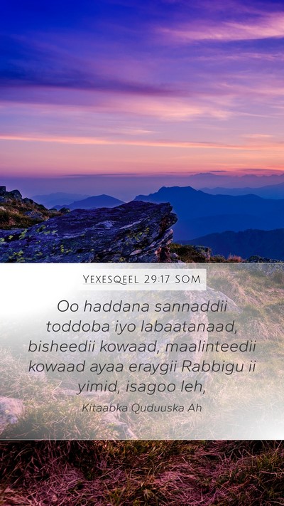 Yexesqeel 29:17 SOM Bible Verse Image