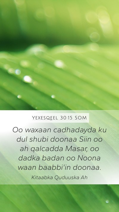 Yexesqeel 30:15 SOM Bible Verse Image