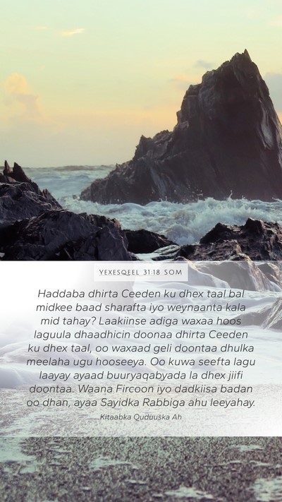 Yexesqeel 31:18 SOM Bible Verse Image