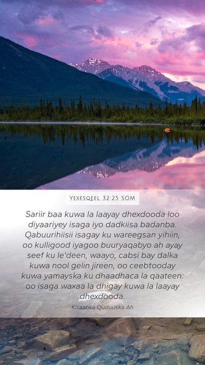 Yexesqeel 32:25 SOM Bible Verse Image