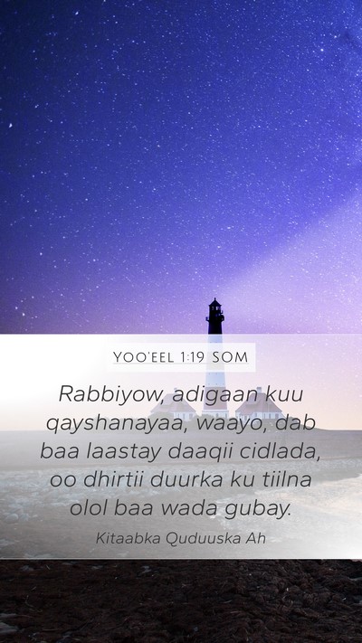 Yoo'eel 1:19 SOM Bible Verse Image